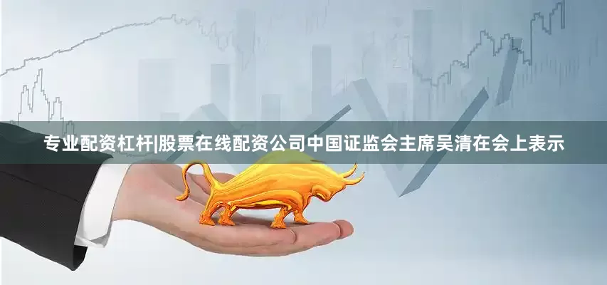 专业配资杠杆|股票在线配资公司中国证监会主席吴清在会上表示
