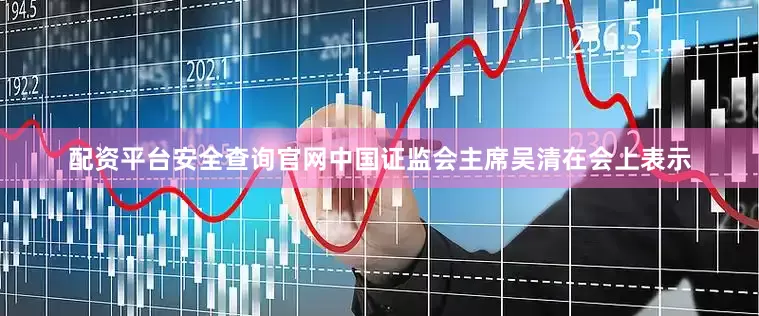 配资平台安全查询官网中国证监会主席吴清在会上表示